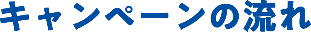 キャンペーンの流れ
